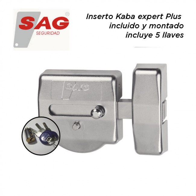 Cerrojo seguridad SAG EP40 2019 con llave KABA EXPERT - Sukot