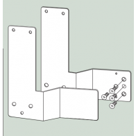 Anclaje en "L" elevado lado derecho de puerta