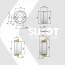 Medidas BD280 DIAMANT